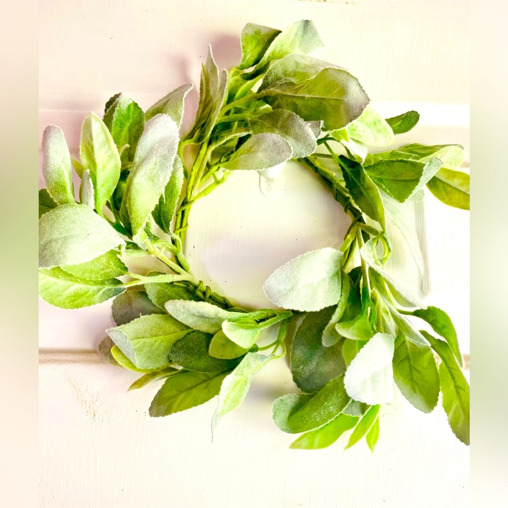 *Lamb’s Ear Candle Ring